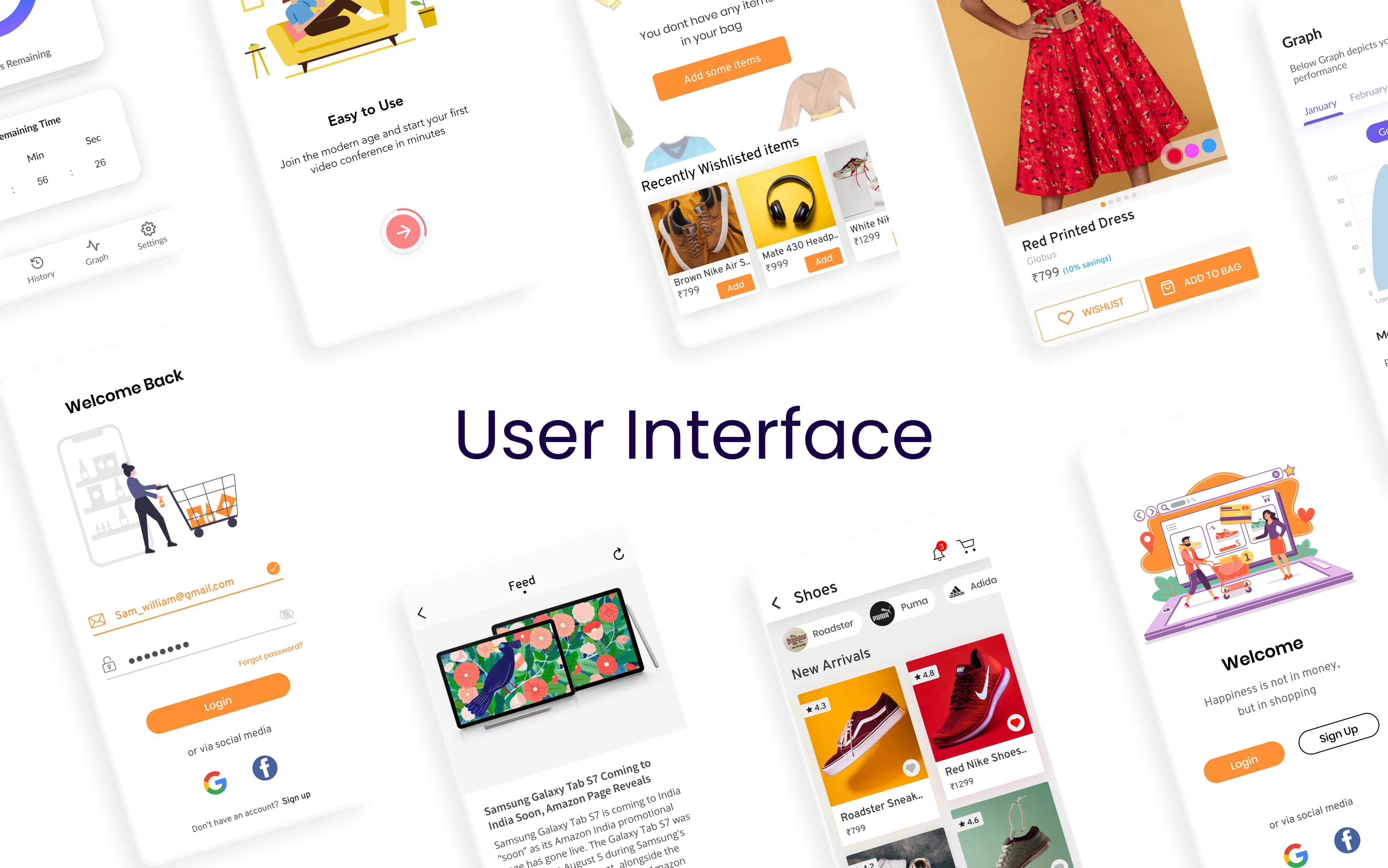 Image showing design mockups